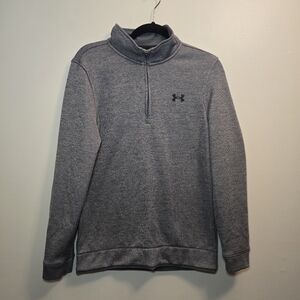 Under Armour Storm 1/4 Zip Cold Gear Golf Pullover Gray Small